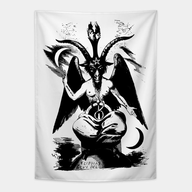 Baphomet Tapestry by Weltenbrand