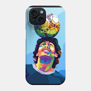 maradona wpap pop art Phone Case