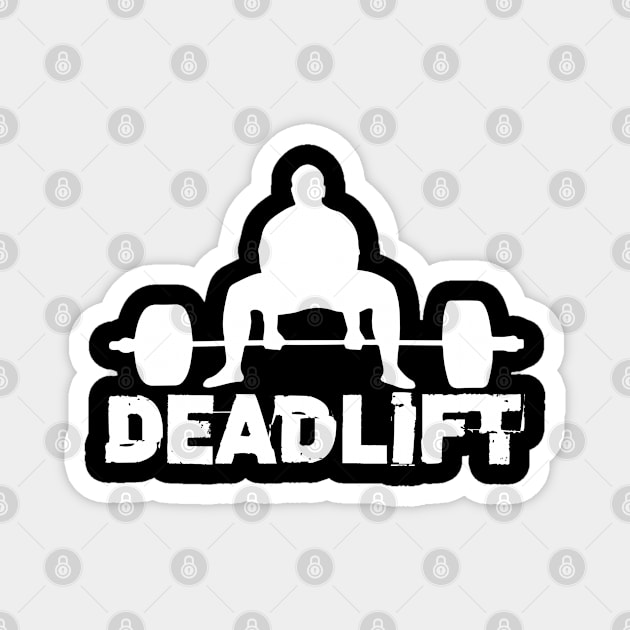 Deadlift day Strongman Romanian deadlift Workout Magnet by sBag-Designs