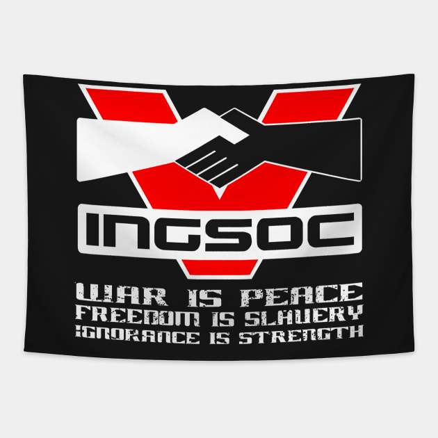 INGSOC War is Peace Tapestry by TeeGo