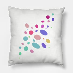 ABSTRACT COLOURS TOP Pillow