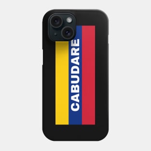 Cabudare City in Venezuelan Flag Colors Phone Case