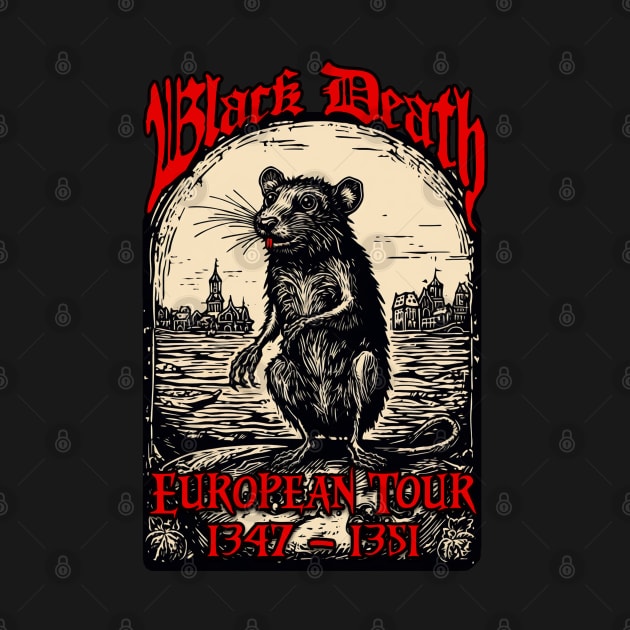 Black Death on Tour [Variant] by Hiraeth Tees