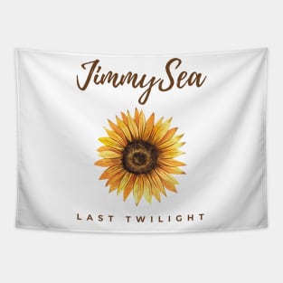 JimmySea Last Twilight Sunflower Vice Versa Tapestry