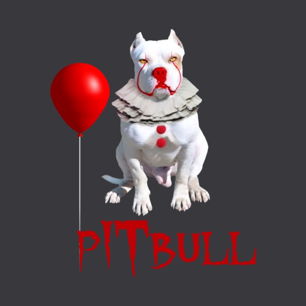 Pitbull Halloween T-shirts by Him