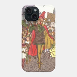 Vintage Fairy Tales, The Pied Piper of Hamelin Phone Case