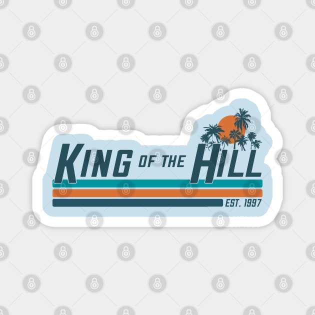 King of the Hill - Costal Retro Collection Magnet by Tv Moments