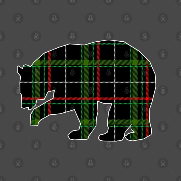 Plaid Bear by TaliDe