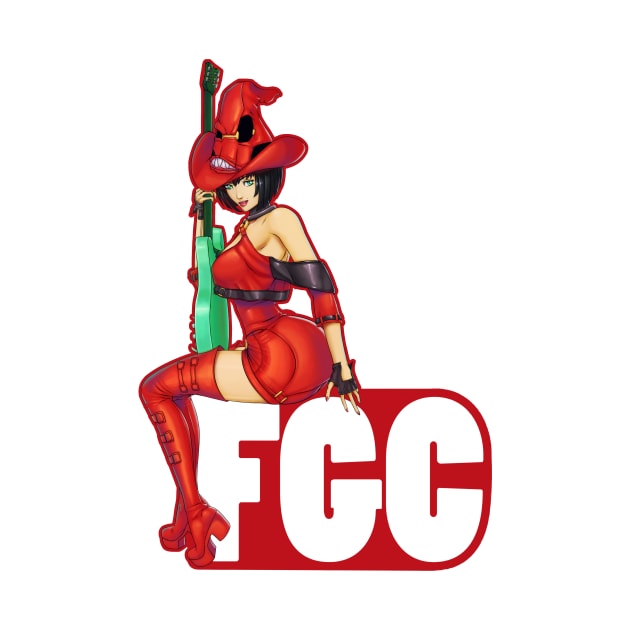 I-No FGC (fighting game community) by RFillustrations