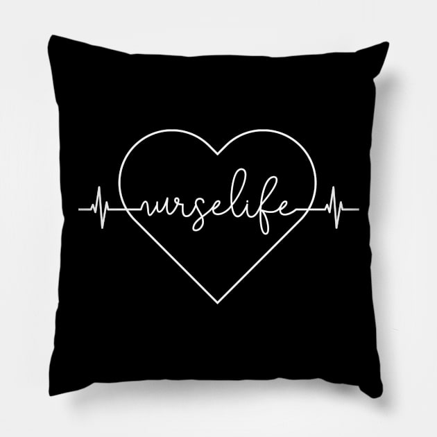 Nurse Life Pillow by StacysCellar