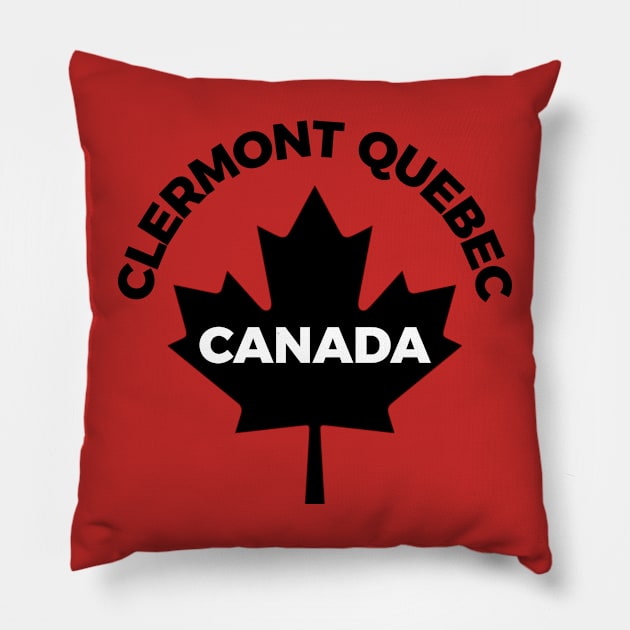 Clermont Quebec, Canada Pillow by Kcaand