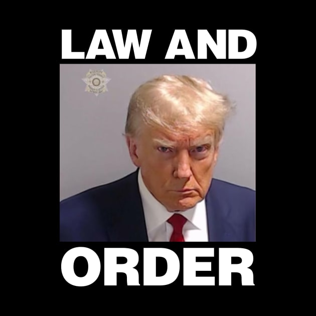 Real Donald Trump Mug Shot, Law & Order by kevinlove_