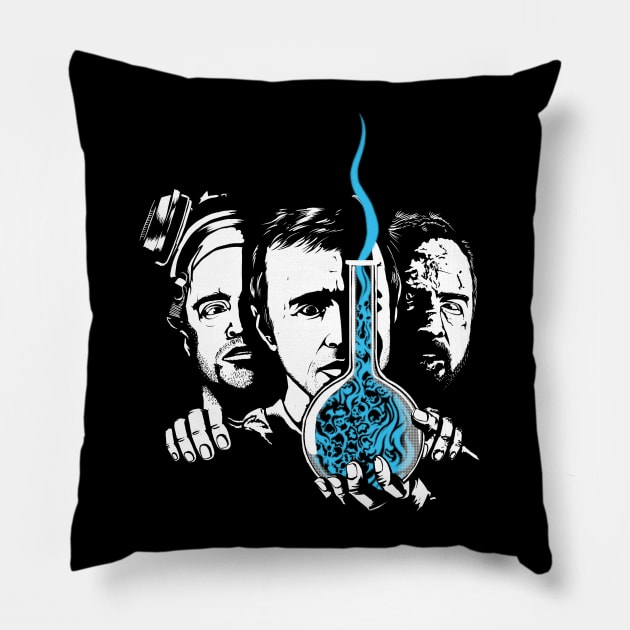 The Devil is on his Shoulder too Pillow by SpicyMonocle