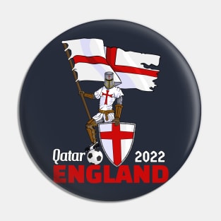 England Qatar World Cup 2022 Pin