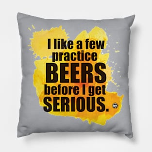 Practice beers Pillow