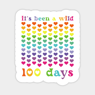 Funny We Rocked 100 Days of School Teacher Student Gift Magnet