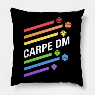 Rainbow Carpe DM - RPG Dice Addict Pillow