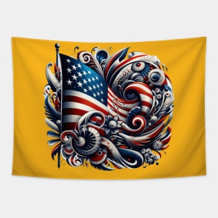 American flag Tapestry