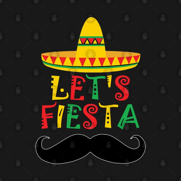 Cinco De Mayo Let's Fiesta by Boo Face Designs