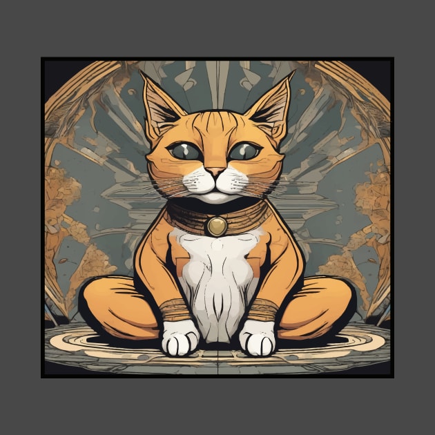 zen cat 2 by WildChed ArtisTee