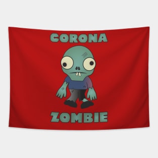 Corona Zombie Tapestry