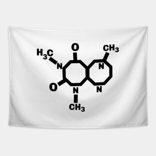 Caffeine Molecule Tapestry