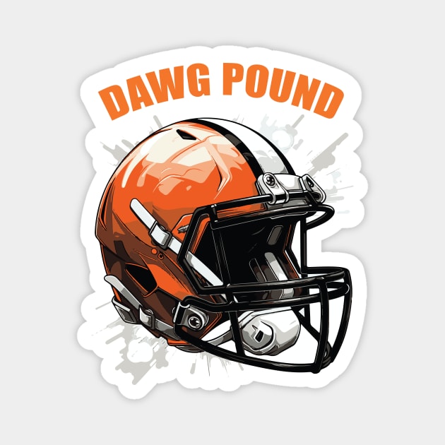 Cleveland Browns. Magnet by vectrus