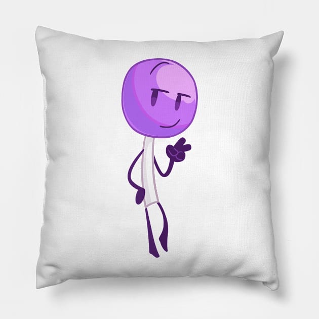 Lollipop (Battle for BFDI) Pillow by PuppyRelp