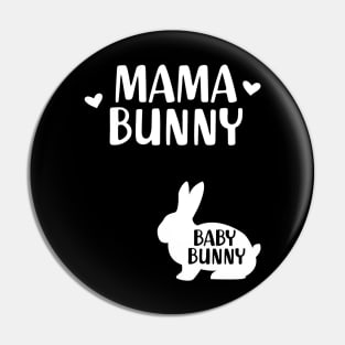 Pregnancy - Mama bunny Baby Bunny Pin