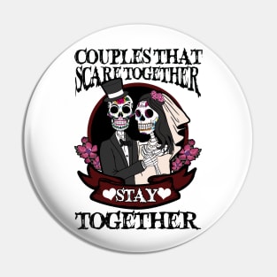 Halloween Couples Matching Pin