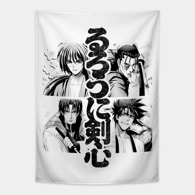 Meiji Team Tapestry by geekingink