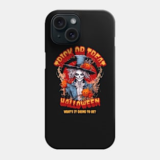 Trick or Treat Skeleton Halloween Phone Case