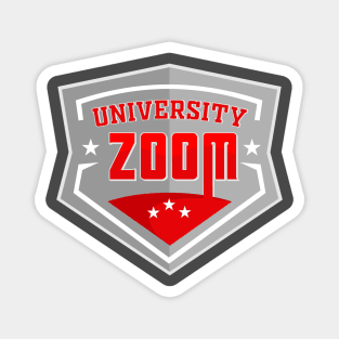 zoom university, sport style Magnet