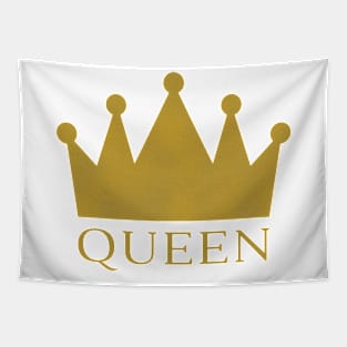 Queen with Crown Tapestry