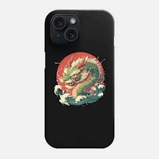 green dragon Phone Case