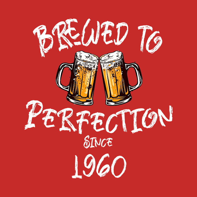 Brewed to Perfection, Personalized Birth Year T-shirt, Birthday Custom Shirt, Birthday Gift, Tee by Alpha Omega Expression