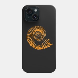 Paleontologists gift idea - Ammonite fossil Phone Case