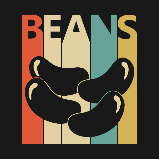 Vintage Beans Lover Gift - Beans - T-Shirt