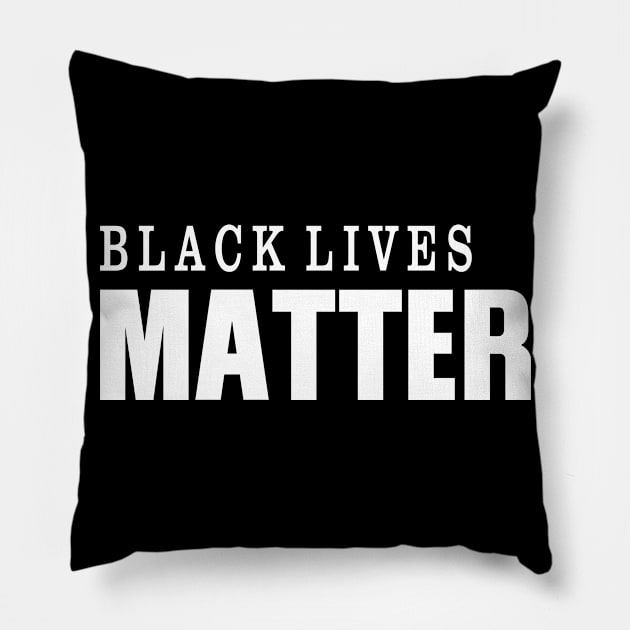 black lives matter Pillow by Kamisan Bos