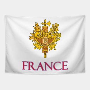 France - Coat of Arms Design Tapestry