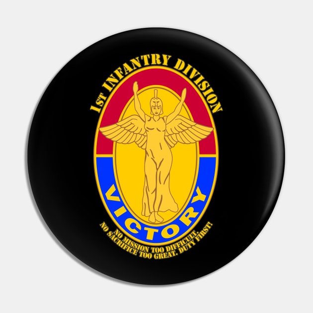 1st Infantry Division Pin by MBK