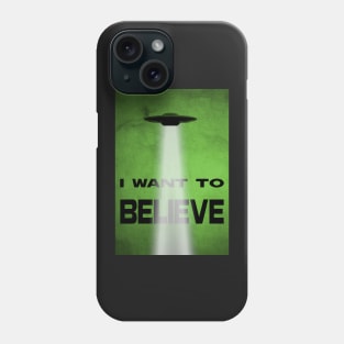 X-Files - I Want to Believe Phone Case