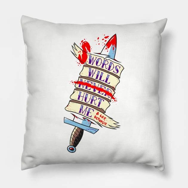 The S-Word Pillow by Morkki