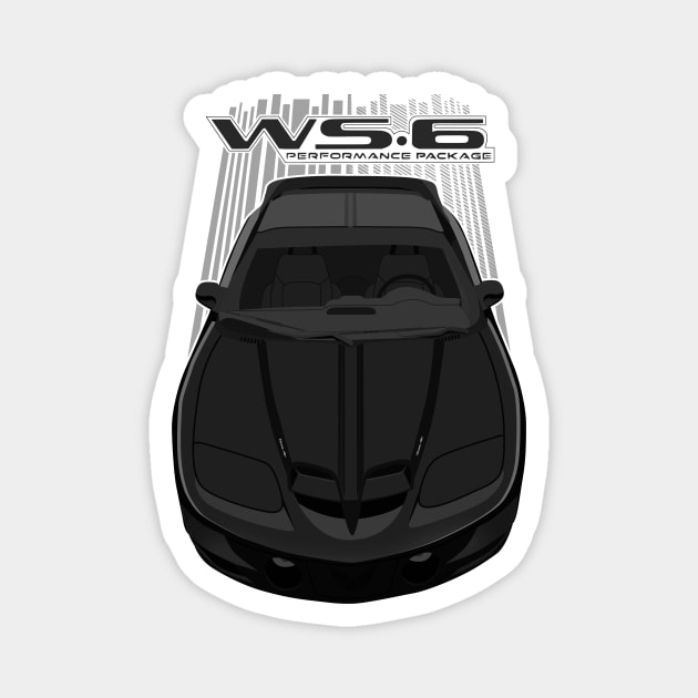 Pontiac Trans Am WS6 4thgen - Black Magnet by V8social