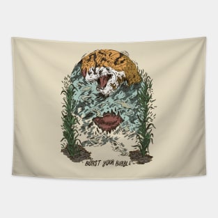 Burst Your Bubble - Jungle Book Episode Design Tapestry