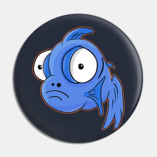 Frightened fish fish color Pin