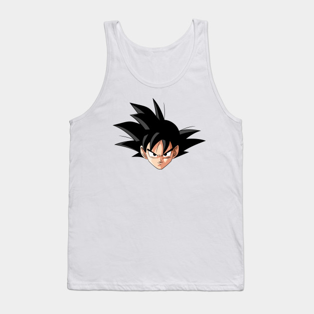 Goku Dragon Ball Z Character Face Goku Dragonball Z Tank Top