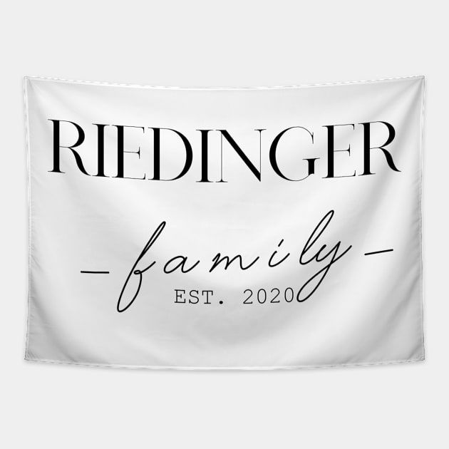 Riedinger Family EST. 2020, Surname, Riedinger Tapestry by ProvidenciaryArtist