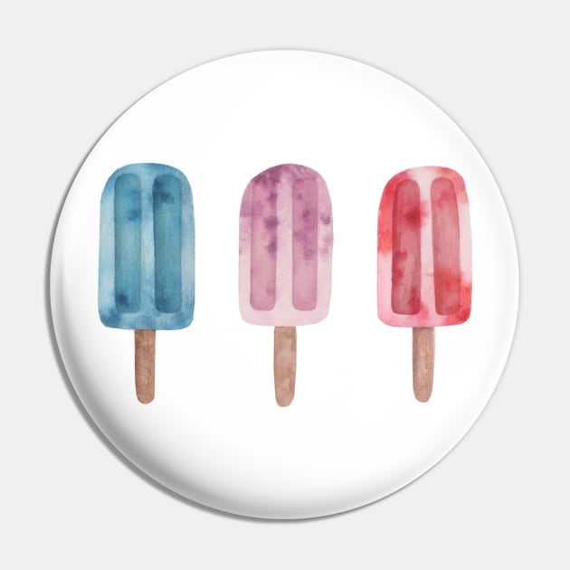 Popsicles set Pin by GinaaArts