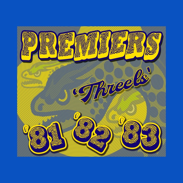 Parramatta Eels - 3x PREMIERS 81, 82, 83 - THREELS! by OG Ballers